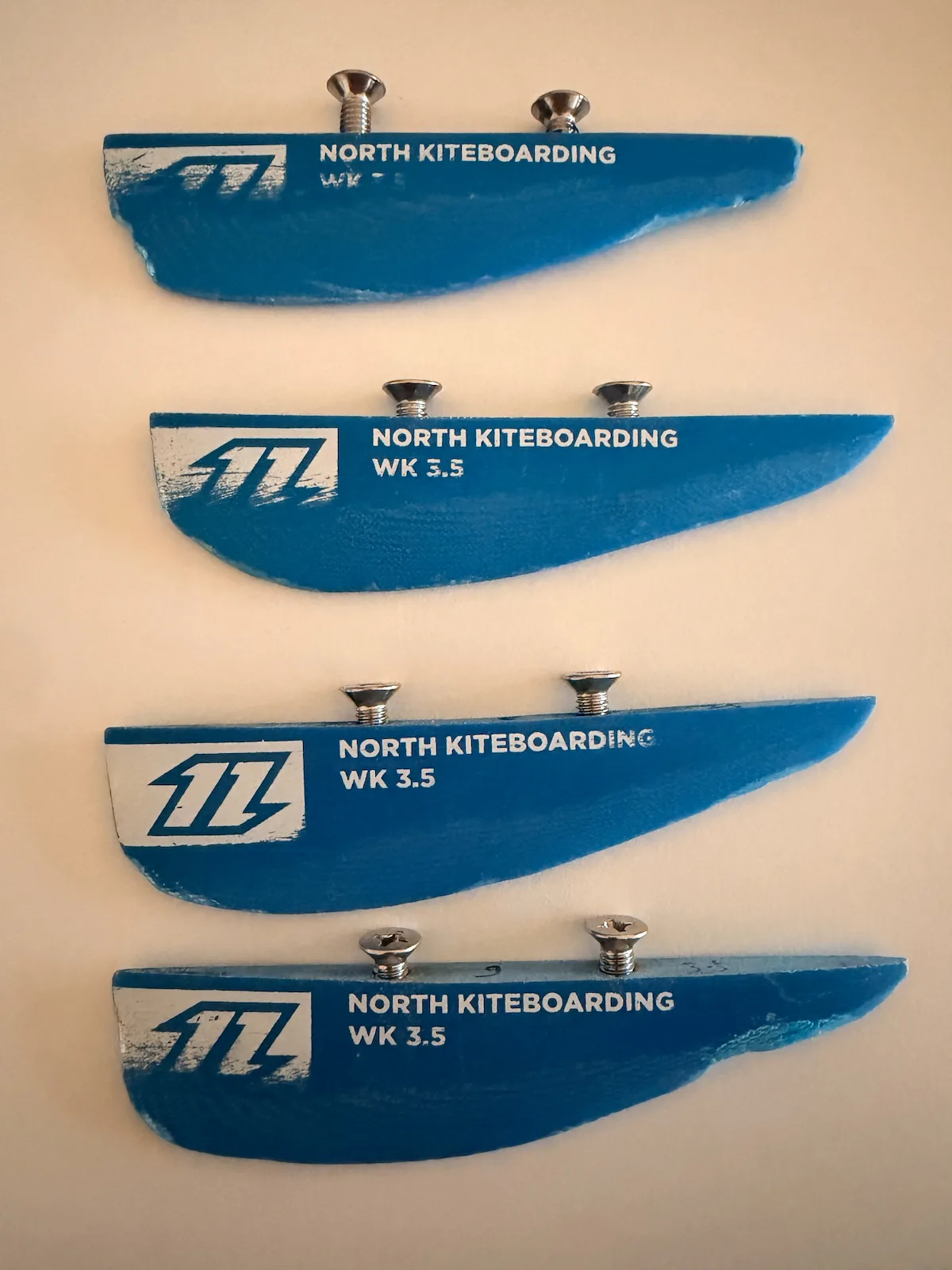 Fins 3.5 WK North kiteboarding wakestyle — used Kitesurf gear on SwellCave