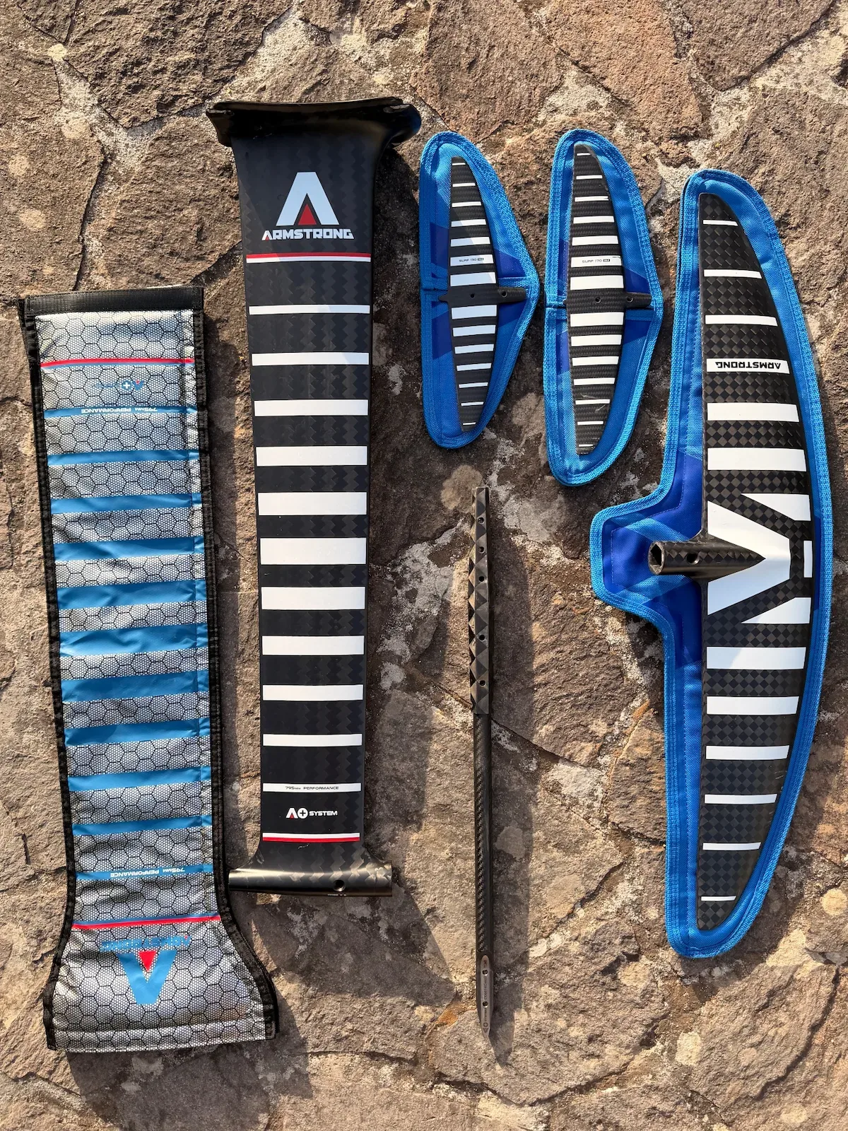Kit Armstrong 795 + MA 790 + surf 170/130 — used Wing Foil gear on SwellCave