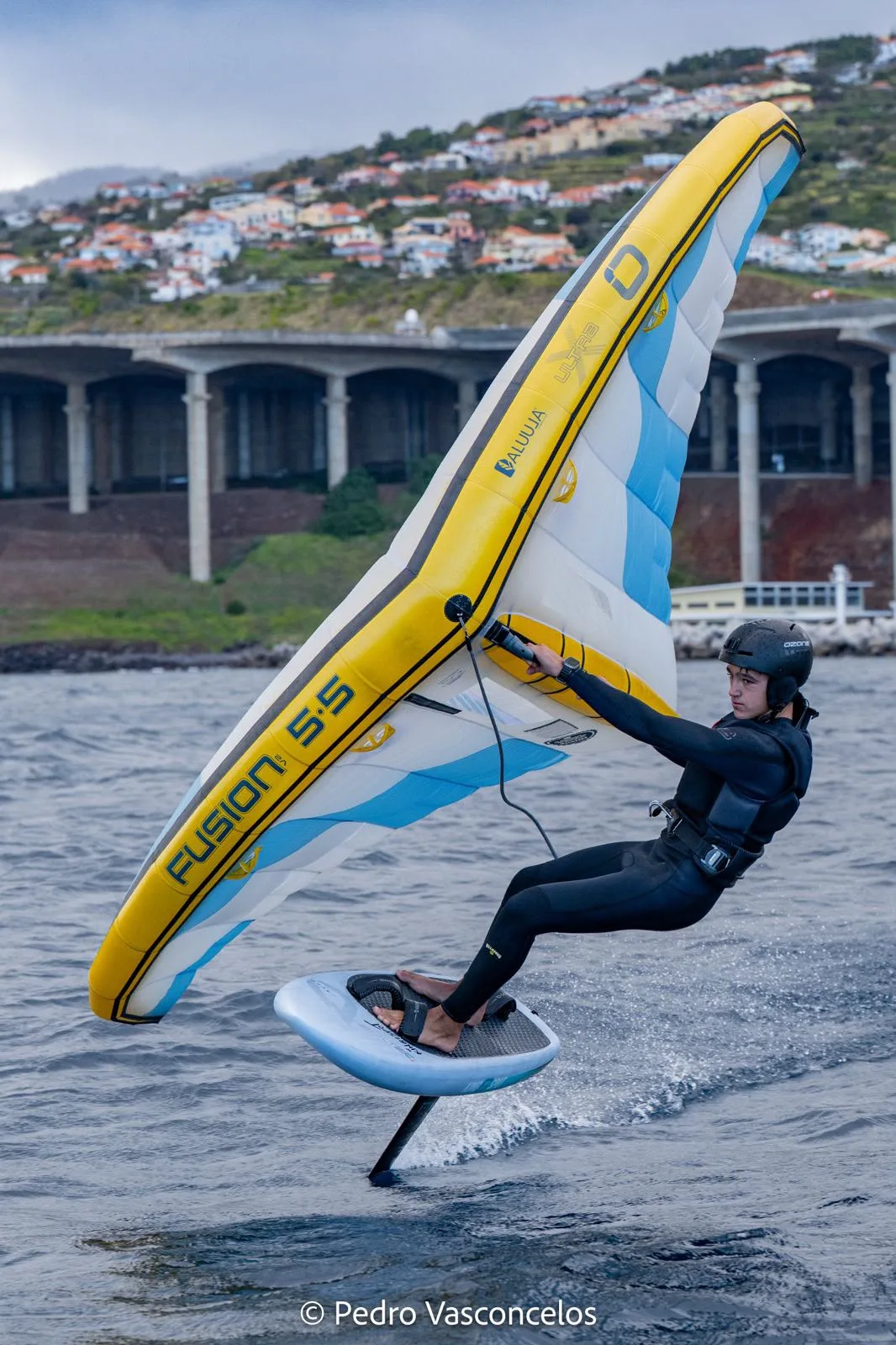 Wing Ozone Fusion V2 5.5m — used Wing Foil gear on SwellCave